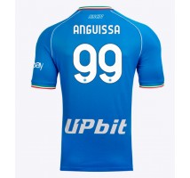 SSC Napoli Frank Anguissa #99 Koszulka Podstawowa 2023-24 Krótki Rękaw