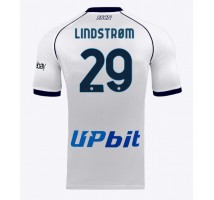 SSC Napoli Jesper Lindstrom #29 Koszulka Wyjazdowa 2023-24 Krótki Rękaw