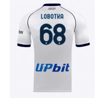 SSC Napoli Stanislav Lobotka #68 Koszulka Wyjazdowa 2023-24 Krótki Rękaw