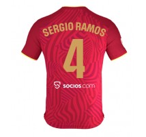 Sevilla Sergio Ramos #4 Koszulka Wyjazdowa 2023-24 Krótki Rękaw