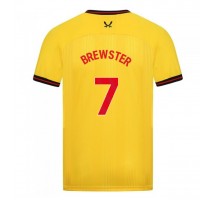 Sheffield United Rhian Brewster #7 Koszulka Wyjazdowa 2023-24 Krótki Rękaw