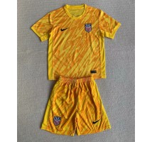 Stany Zjednoczone Bramkarskie Koszulka Podstawowa dzieci Copa America 2024 Krótki Rękaw (+ krótkie spodenki)