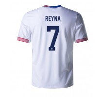Stany Zjednoczone Giovanni Reyna #7 Koszulka Podstawowa Copa America 2024 Krótki Rękaw