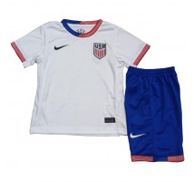 Stany Zjednoczone Koszulka Podstawowa dzieci Copa America 2024 Krótki Rękaw (+ krótkie spodenki)