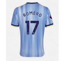 Tottenham Hotspur Cristian Romero #17 Koszulka Wyjazdowa 2024-25 Krótki Rękaw