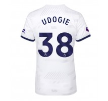 Tottenham Hotspur Destiny Udogie #38 Koszulka Podstawowa damskie 2023-24 Krótki Rękaw