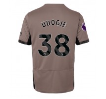 Tottenham Hotspur Destiny Udogie #38 Koszulka Trzecia damskie 2023-24 Krótki Rękaw