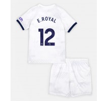 Tottenham Hotspur Emerson Royal #12 Koszulka Podstawowa dzieci 2023-24 Krótki Rękaw (+ krótkie spodenki)