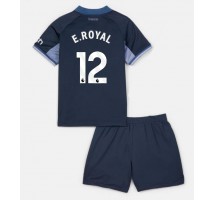 Tottenham Hotspur Emerson Royal #12 Koszulka Wyjazdowa dzieci 2023-24 Krótki Rękaw (+ krótkie spodenki)