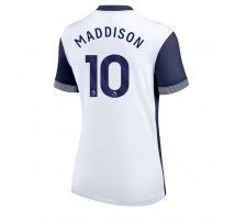 Tottenham Hotspur James Maddison #10 Koszulka Podstawowa damskie 2024-25 Krótki Rękaw