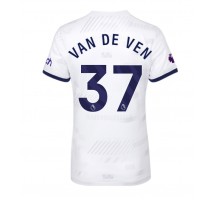 Tottenham Hotspur Micky van de Ven #37 Koszulka Podstawowa damskie 2023-24 Krótki Rękaw