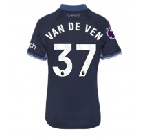 Tottenham Hotspur Micky van de Ven #37 Koszulka Wyjazdowa damskie 2023-24 Krótki Rękaw