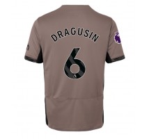 Tottenham Hotspur Radu Dragusin #6 Koszulka Trzecia damskie 2023-24 Krótki Rękaw