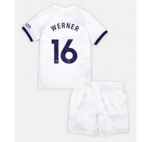 Tottenham Hotspur Timo Werner #16 Koszulka Podstawowa dzieci 2023-24 Krótki Rękaw (+ krótkie spodenki)