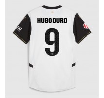 Valencia Hugo Duro #9 Koszulka Podstawowa 2024-25 Krótki Rękaw
