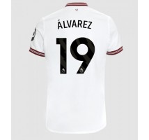 West Ham United Edson Alvarez #19 Koszulka Wyjazdowa 2023-24 Krótki Rękaw