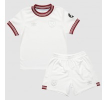 West Ham United Koszulka Wyjazdowa dzieci 2023-24 Krótki Rękaw (+ krótkie spodenki)
