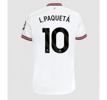 West Ham United Lucas Paqueta #10 Koszulka Wyjazdowa 2023-24 Krótki Rękaw
