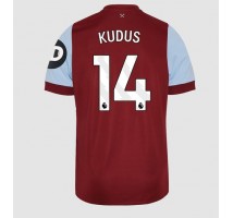 West Ham United Mohammed Kudus #14 Koszulka Podstawowa 2023-24 Krótki Rękaw