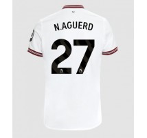 West Ham United Nayef Aguerd #27 Koszulka Wyjazdowa 2023-24 Krótki Rękaw