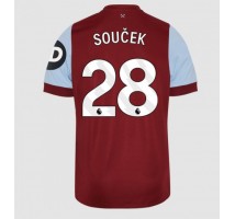 West Ham United Tomas Soucek #28 Koszulka Podstawowa 2023-24 Krótki Rękaw