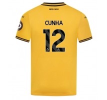 Wolves Matheus Cunha #12 Koszulka Podstawowa 2024-25 Krótki Rękaw