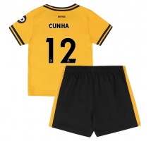 Wolves Matheus Cunha #12 Koszulka Podstawowa dzieci 2024-25 Krótki Rękaw (+ krótkie spodenki)