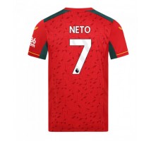 Wolves Pedro Neto #7 Koszulka Wyjazdowa 2023-24 Krótki Rękaw
