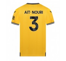 Wolves Rayan Ait-Nouri #3 Koszulka Podstawowa 2023-24 Krótki Rękaw