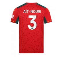 Wolves Rayan Ait-Nouri #3 Koszulka Wyjazdowa 2023-24 Krótki Rękaw