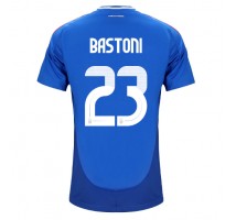 Włochy Alessandro Bastoni #23 Koszulka Podstawowa ME 2024 Krótki Rękaw