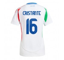 Włochy Bryan Cristante #16 Koszulka Wyjazdowa damskie ME 2024 Krótki Rękaw