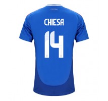 Włochy Federico Chiesa #14 Koszulka Podstawowa ME 2024 Krótki Rękaw