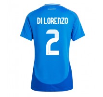 Włochy Giovanni Di Lorenzo #2 Koszulka Podstawowa damskie ME 2024 Krótki Rękaw