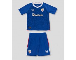 Athletic Bilbao Koszulka Podstawowa dzieci 2024-25 Krótki Rękaw (+ krótkie spodenki)
