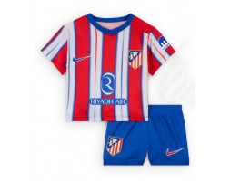 Atletico Madrid Koszulka Podstawowa dzieci 2024-25 Krótki Rękaw (+ krótkie spodenki)