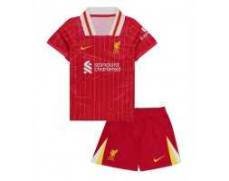 Liverpool Koszulka Podstawowa dzieci 2024-25 Krótki Rękaw (+ krótkie spodenki)