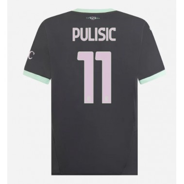 AC Milan Christian Pulisic #11 Koszulka Trzecia 2024-25 Krótki Rękaw