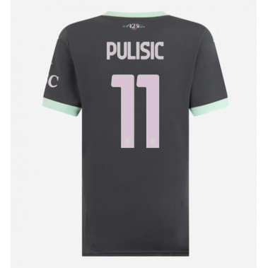 AC Milan Christian Pulisic #11 Koszulka Trzecia damskie 2024-25 Krótki Rękaw