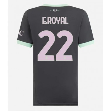 AC Milan Emerson Royal #22 Koszulka Trzecia damskie 2024-25 Krótki Rękaw