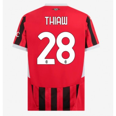 AC Milan Malick Thiaw #28 Koszulka Podstawowa 2024-25 Krótki Rękaw