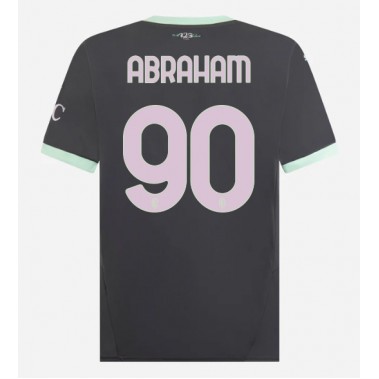 AC Milan Tammy Abraham #90 Koszulka Trzecia 2024-25 Krótki Rękaw