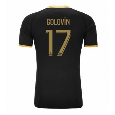 AS Monaco Aleksandr Golovin #17 Koszulka Wyjazdowa 2023-24 Krótki Rękaw