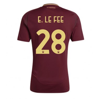 AS Roma Enzo Le Fee #28 Koszulka Podstawowa 2024-25 Krótki Rękaw