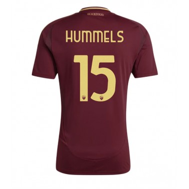 AS Roma Mats Hummels #15 Koszulka Podstawowa 2024-25 Krótki Rękaw