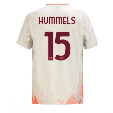 AS Roma Mats Hummels #15 Koszulka Wyjazdowa 2024-25 Krótki Rękaw