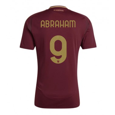 AS Roma Tammy Abraham #9 Koszulka Podstawowa 2024-25 Krótki Rękaw