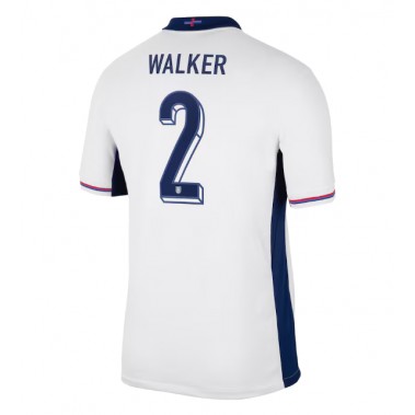 Anglia Kyle Walker #2 Koszulka Podstawowa ME 2024 Krótki Rękaw