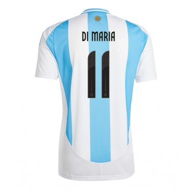 Argentyna Angel Di Maria #11 Koszulka Podstawowa Copa America 2024 Krótki Rękaw