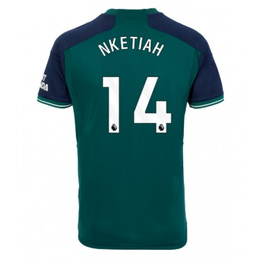 Arsenal Eddie Nketiah #14 Koszulka Trzecia 2023-24 Krótki Rękaw
